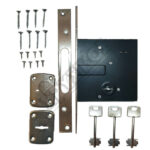 GEVY ΚΛΕΙΔΑΡΙΑ ΧΡΗΜ/ΤΙΟΥ 60mm 4 ΣΤΡΟΦΩΝ ΝΙΚΕΛ ΜΕ 4 ΠΥΡΟΥΣ