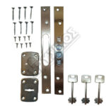 GEVY ΚΛΕΙΔΑΡΙΑ ΧΡΗΜ/ΤΙΟΥ 60mm 4 ΣΤΡΟΦΩΝ ΝΙΚΕΛ ΜΕ 4 ΠΥΡΟΥΣ - Image 2