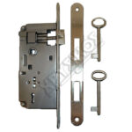 GEVY ΚΛΕΙΔΑΡΙΑ ΜΕΣΟΠΟΡΤΑΣ 45Χ75 ΝΙΚΕΛ ΟΒΑΛ