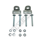 GEVY ΓΩΝΙΕΣ ΛΟΥΚΕΤΟΥ ΖΕΥΓΑΡΙ 56mm X 25mm ΣΤΕΝΗ ΠΛΑΚΑ