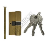 CISA LOCKING LINE ΚΥΛΙΝΔΡΟΣ ΑΠΛΟΣ 30-30 BRASS 60mm ΜΕ 3 ΚΛΕΙΔΙΑ