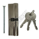 CISA LOCKING LINE ΚΥΛΙΝΔΡΟΣ ΑΠΛΟΣ 50-50 ΝΙΚΕΛ 100mm ΜΕ 3 ΚΛΕΙΔΙΑ