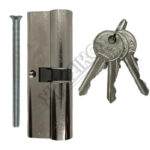 CISA LOCKING LINE ΚΥΛΙΝΔΡΟΣ ΑΠΛΟΣ 45-45 ΝΙΚΕΛ 90mm ΜΕ 3 ΚΛΕΙΔΙΑ