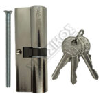 CISA LOCKING LINE ΚΥΛΙΝΔΡΟΣ ΑΠΛΟΣ 40-45 ΝΙΚΕΛ 85mm ΜΕ 3 ΚΛΕΙΔΙΑ