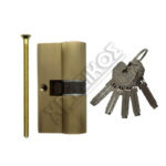 CISA ASIX ΚΥΛΙΝΔΡΟΣ ΑΣΦΑΛΕΙΑΣ 30-30 BRASS 60mm ΜΕ 5 ΚΛΕΙΔΙΑ