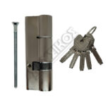 CISA ASIX ΚΥΛΙΝΔΡΟΣ ΑΣΦΑΛΕΙΑΣ 30-60 ΝΙΚΕΛ 90mm ΜΕ 5 ΚΛΕΙΔΙΑ