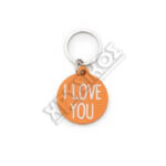 SILCA KEY RING I LOVE YOU
