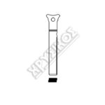 SILCA VAG ΛΕΠΙΔΑ ΑΥΤ. SILVER NICKEL REMOTE
