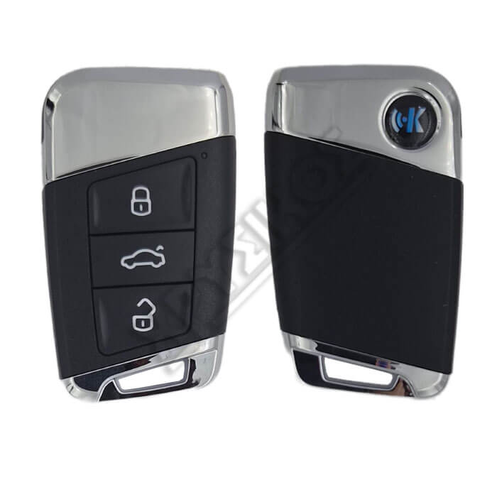 KDX-ZB17-3 KD REMOTE SMART KEYLESS 433MHz 3 ΚΟΥΜΠΙΑ ΣΧΗΜΑ MQB ΓΙΑ KD-X4 & KD-MP TOOL - Image 1